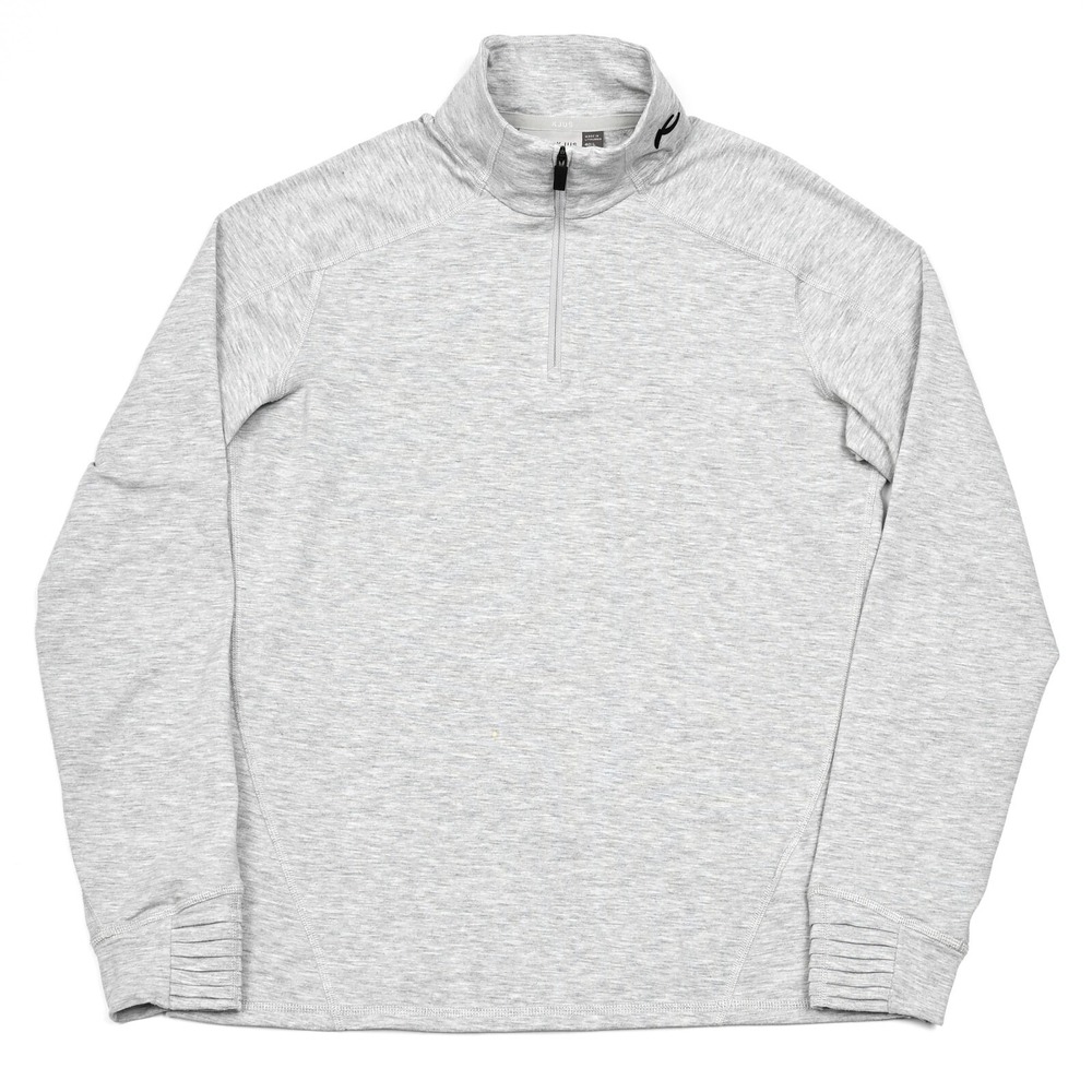 KjUS Womens Trace 1/2 Zip Pullover Womens‎ Long Sleeve Size 40 Large Gray Golf